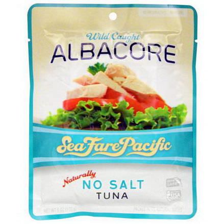 Sea Fare Pacific, Albacore Tuna, Wild Caught, No Salt 170g
