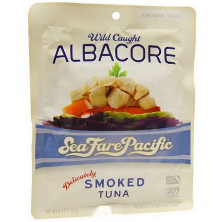 Sea Fare Pacific, Albacore, Wild Caught, Smoked Tuna 170g