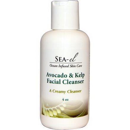 Sea el, Avocado&Kelp Facial Cleanser, 4 oz