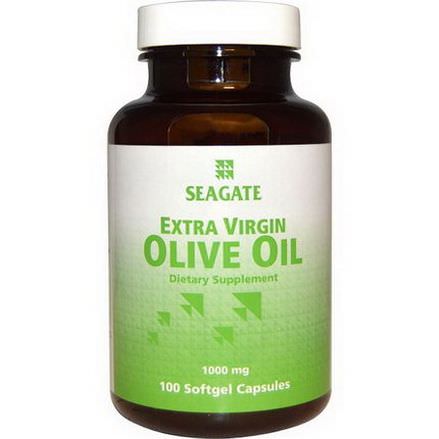 Seagate, Extra Virgin Olive Oil, 1000mg, 100 Softgel Capsules