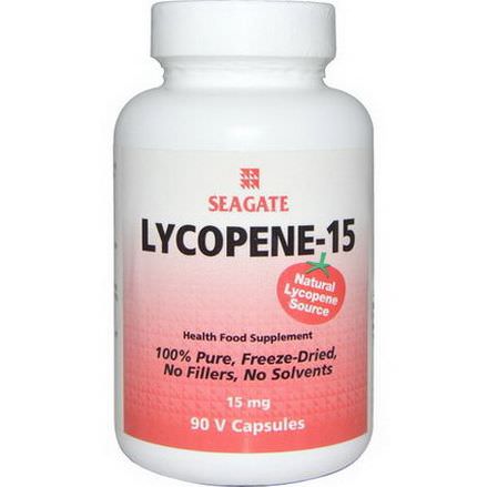 Seagate, Lycopene-15, 15mg, 90 Vcaps