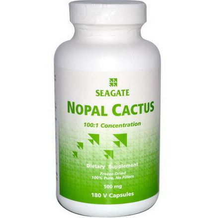 Seagate, Nopal Cactus, 180 Veggie Caps
