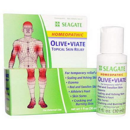 Seagate, Olive Viate, Topical Skin Relief 30ml