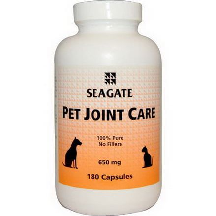 Seagate, Pet Joint Care, 650mg, 180 Capsules