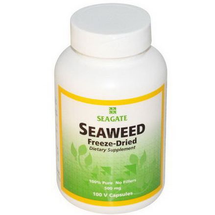 Seagate, Seaweed Freeze-Dried, 500mg, 100 Vcaps