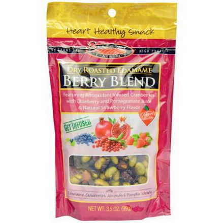 Seapoint Farms, Dry Roasted Edamame, Berry Blend 99g
