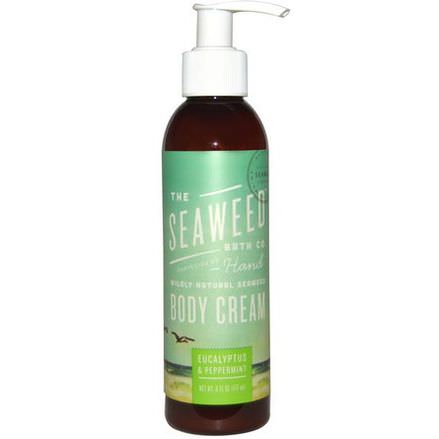 Seaweed Bath Co. Wildly Natural Seaweed Body Cream, Eucalyptus&Peppermint 177ml