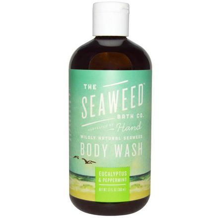 Seaweed Bath Co. Wildly Natural Seaweed Body Wash, Eucalyptus&Peppermint 360ml