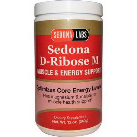 Sedona Labs, Sedona D-Ribose M, Muscle&Energy Support 340g