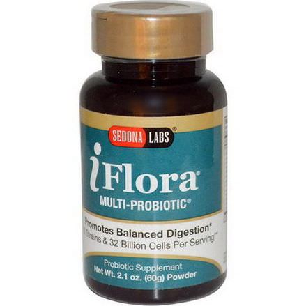 Sedona Labs, iFlora Multi-Probiotic 60g Powder