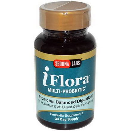 Sedona Labs, iFlora, Multi-Probiotic, 60 Veggie Caps