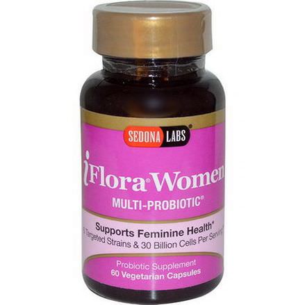 Sedona Labs, iFlora Women, Multi-Probiotic, 60 Veggie Caps