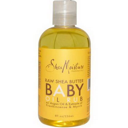 Shea Moisture, Raw Shea Butter Baby Oil Rub 236ml