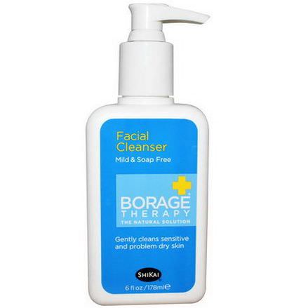 Shikai, Borage Therapy, Facial Cleanser, Mild&Soap Free 178ml