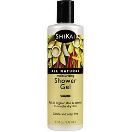 Shikai, Moisturizing Shower Gel, French Vanilla 355ml