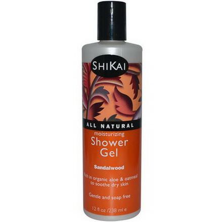 Shikai, Moisturizing Shower Gel, Sandalwood 238ml