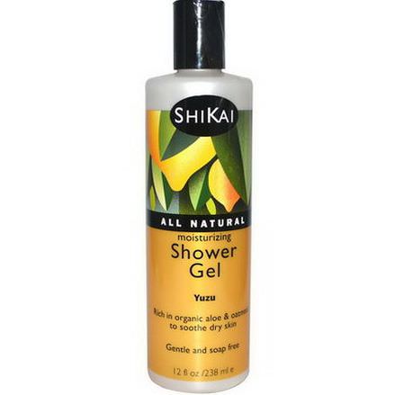 Shikai, Moisturizing Shower Gel, Yuzu 238ml