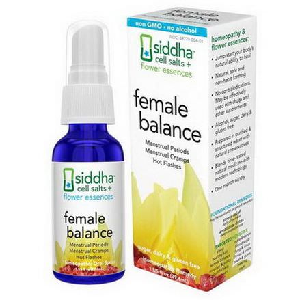 Siddha Flower Essences, Female Balance 29.6ml