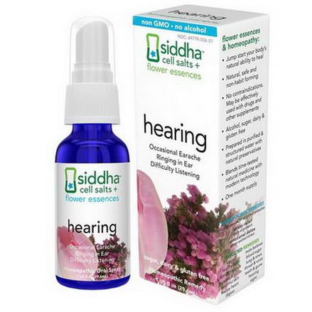Siddha Flower Essences, Hearing 29.6ml