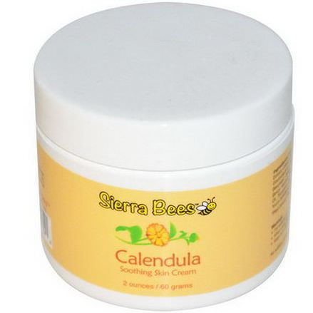 Sierra Bees, Calendula, Soothing Skin Cream with Manuka Honey 60g