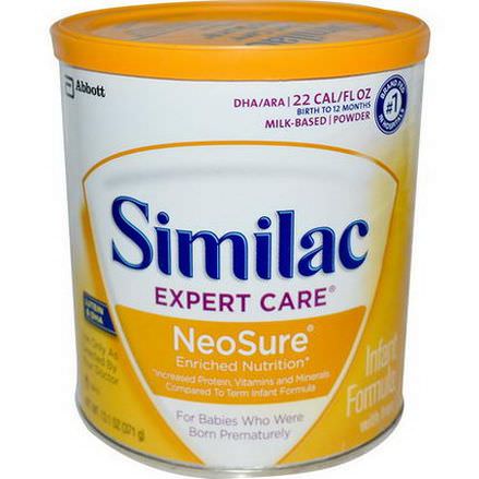 Similac, Expert Care, NeoSure, Infant Formula with Iron 371g
