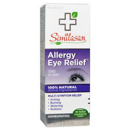 Similasan, Allergy Eye Relief, Sterile Eye Drops 10ml
