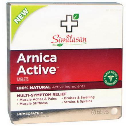 Similasan, Arnica Active, 60 Tablets