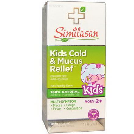 Similasan, Kids Cold&Mucus Relief 118ml