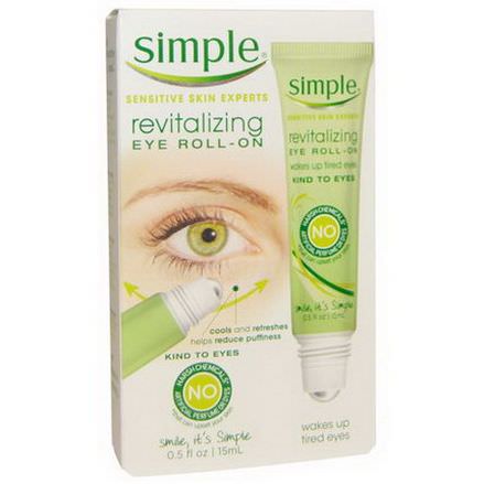 Simple Skincare, Revitalizing Eye Roll-On 15ml
