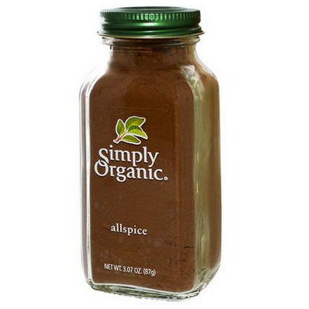 Simply Organic, Allspice 87g