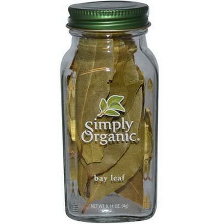 Simply Organic, Bay Leaf 4g