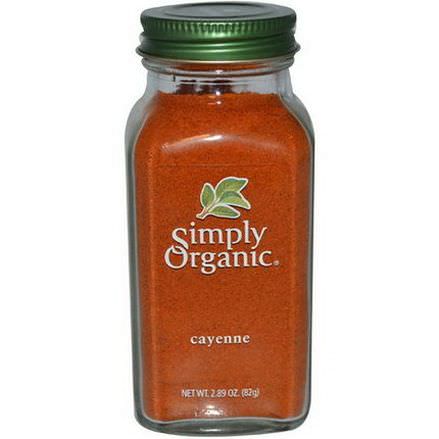 Simply Organic, Cayenne 82g