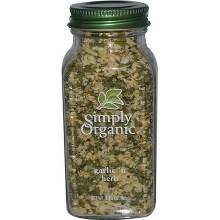 Simply Organic, Garlic'N Herb 88g