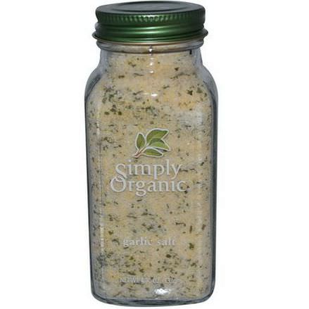 Simply Organic, Garlic Salt 133g