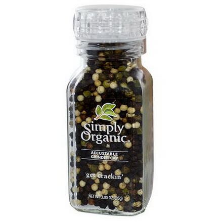 Simply Organic, Get Crackin, Peppercorn Mix 85g