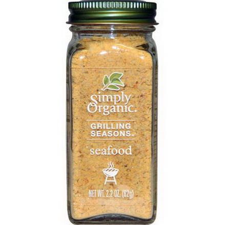 Simply Organic, Grilling Seasons, Seafood, Organic 62g