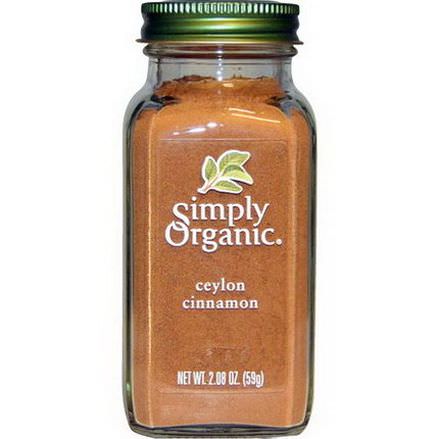 Simply Organic, Organic Ceylon Cinnamon 59g