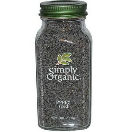 Simply Organic, Poppy Seed 108g