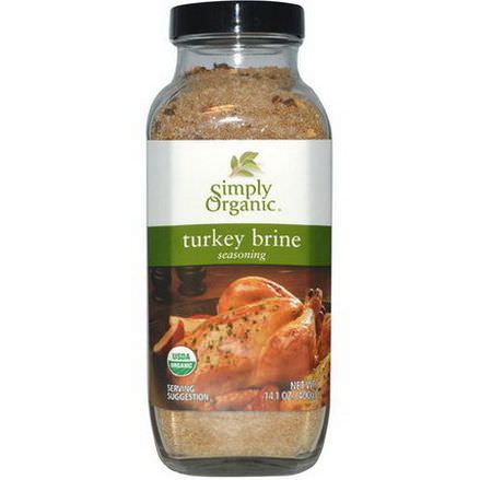 Simply Organic, Turkey Brine Seasoning 400g
