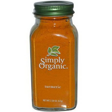 Simply Organic, Turmeric 67g