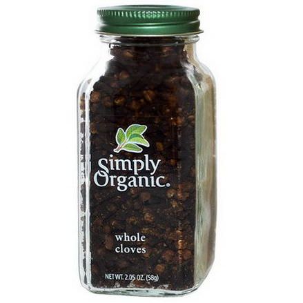 Simply Organic, Whole Cloves 58g