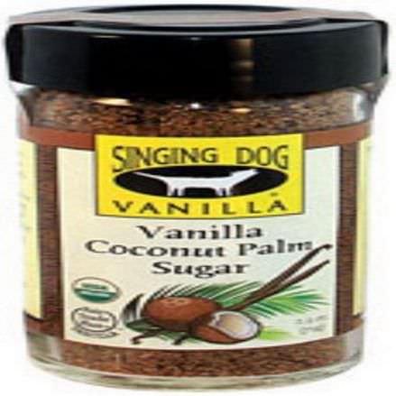 Singing Dog Vanilla, Vanilla Coconut Palm Sugar 71g