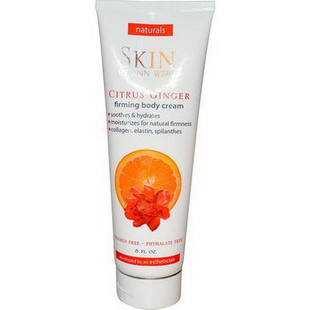 Skin By Ann Webb, Firming Body Cream, Citrus Ginger, 8 fl oz