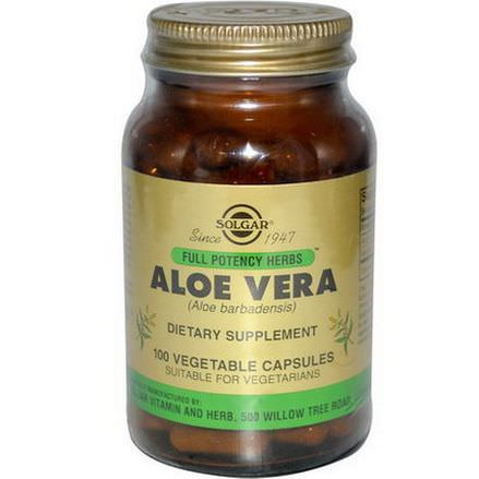 Solgar, Aloe Vera, 100 Veggie Caps