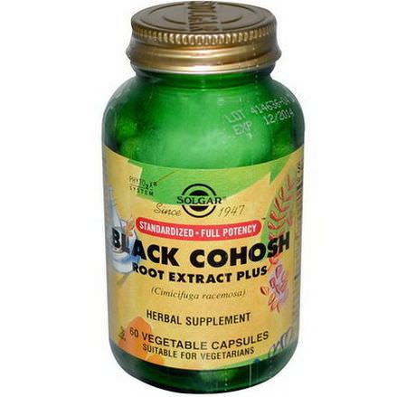 Solgar, Black Cohosh Root Extract Plus, 60 Veggie Caps