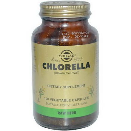 Solgar, Chlorella Broken Cell-Wall, 100 Veggie Caps
