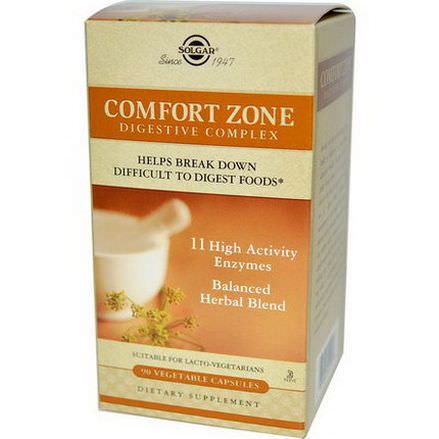 Solgar, Comfort Zone Digestive Complex, 90 Veggie Caps