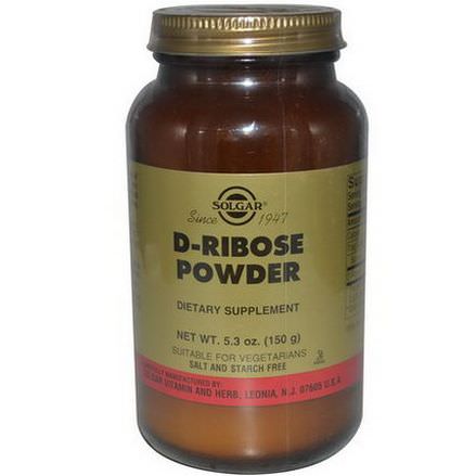 Solgar, D-Ribose Powder 150g