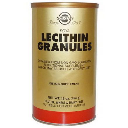 Solgar, Lecithin Granules 454g
