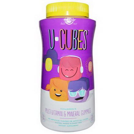 Solgar, U-Cubes, Children's Multi-Vitamin&Mineral Gummies, 120 Gummies